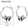 Wholesale Animal Zodiac Epoxy Copper Earrings For Women