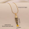 Wholesale Animal Zodiac Pattern Copper Pendant Necklace With Three Dimensional Swingable Fish Design Light Luxury Stainless Steel