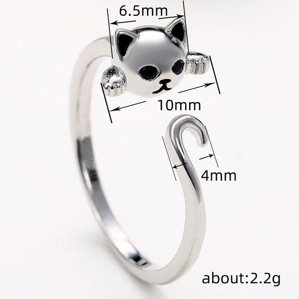 Wholesale Animal Zodiac Style Copper Electroplated Opening Ring Bracelet For Women