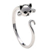 Wholesale Animal Zodiac Style Copper Electroplated Opening Ring Bracelet For Women