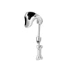Wholesale Animal Zodiac Style Titanium Steel Electroplated Ear Nail Jewelry For Women