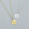 Wholesale Animals Zodiac Round Snake Clavicle Necklace S925 Silver Electroplating