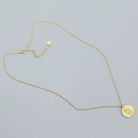 Wholesale Animals Zodiac Round Snake Clavicle Necklace S925 Silver Electroplating