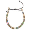 Wholesale Anklet Bohemian Handwoven Fabric Geometric Style Unisex