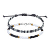 Wholesale Anklet Bohemian Handwoven Fabric Geometric Style Unisex