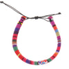 Wholesale Anklet Bohemian Handwoven Fabric Geometric Style Unisex