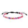 Wholesale Anklet Bohemian Handwoven Fabric Geometric Style Unisex