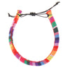 Wholesale Anklet Bohemian Handwoven Fabric Geometric Style Unisex