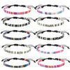 Wholesale Anklet Bohemian Handwoven Fabric Geometric Style Unisex