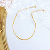Wholesale Anklet 316L Stainless Steel Geometric Style Plated 18K Gold
