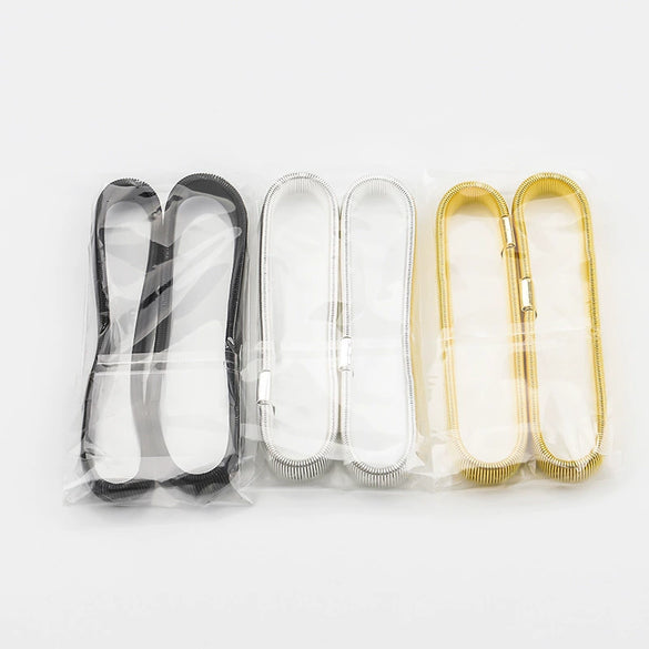 Wholesale Armbands Iron Alloy Geometric Electroplated Men's Nonslip Sleeve Cuffs Metal Elastic Bracelets