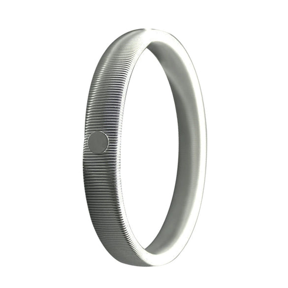 Wholesale Armbands Iron Alloy Geometric Electroplated Men's Nonslip Sleeve Cuffs Metal Elastic Bracelets