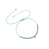 Wholesale Artificial Crystal Heart Shape Braided Bracelet For Women Original Design Jewelry