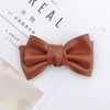 Wholesale Artificial Leather Handwoven Pleated Bow Jewelry And Phone Case Accessories