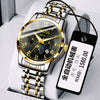 Wholesale Automatic Men's Watch Alloy Case And Strap Mineral Strengthened Glass Mirror Round Dial Leisure Style Waterproof Luminous