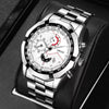 Wholesale Automatic Movement Watch Steel Strap Round Dial Luminous Waterproof Men's Leisure Watch