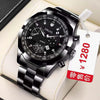 Wholesale Automatic Movement Watch Steel Strap Round Dial Luminous Waterproof Men's Leisure Watch