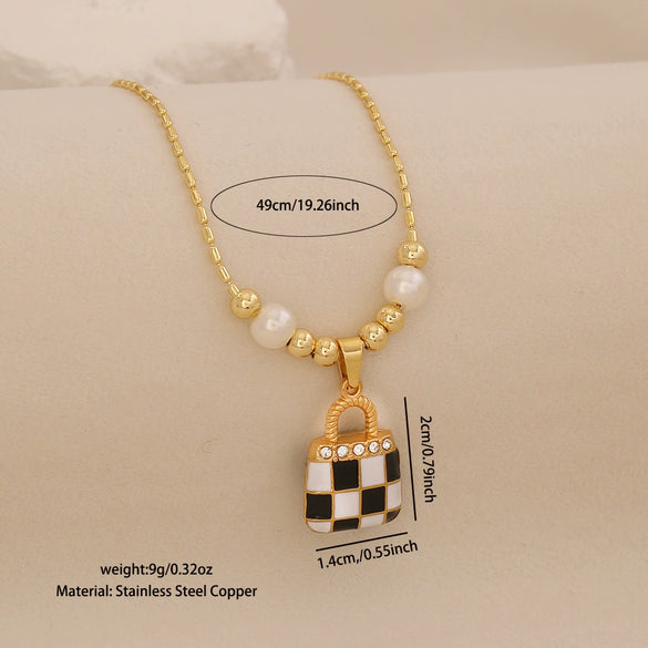 Wholesale Baby Lipstick Pendant Necklace Ice Cute Light Luxury Stainless Steel Fashion Jewelry