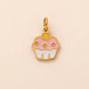 Wholesale Bag Stainless Steel Fruit Pattern Electroplated Pendant