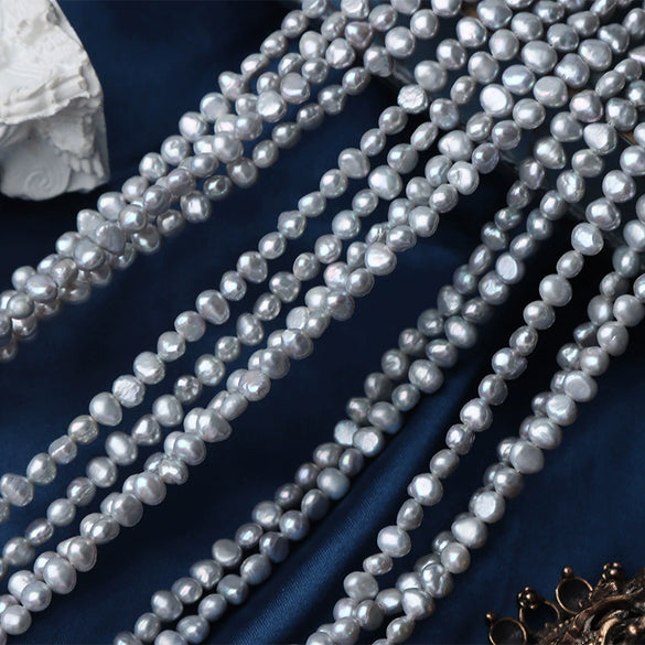 Wholesale Bare Freshwater Pearl Beads Baroque Shaped