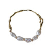 Wholesale Baroque Natural Freshwater Pearl Copper Bracelet Simple Elegant Minimalist Unisex