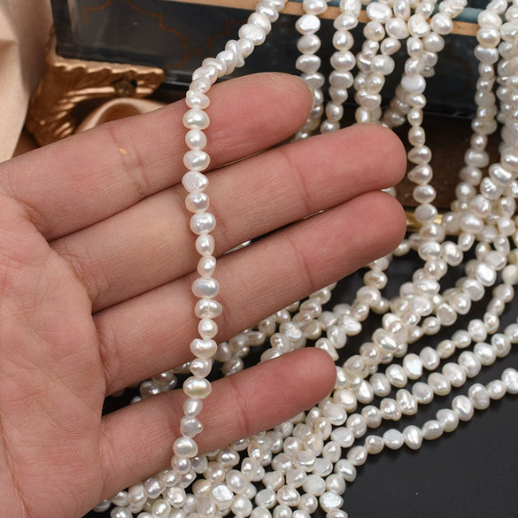 Wholesale Baroque Natural Freshwater Pearl Specialshaped Jewelry Material Accessories