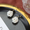 Wholesale Baroque Retro Women's Alien Shape Freshwater Pearl Earrings With S925 Silver Hook