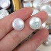 Wholesale Baroque Style Freshwater Pearl Naked Beads Buttons