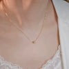 Wholesale Bead Necklace 925 Sterling Silver Geometric Oshaped Chain Plated With Gold Polished Minimalist Style For Women