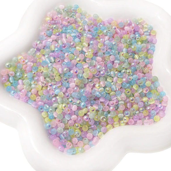 Wholesale Beaded Bracelet Accessories Glass Glaze Round Bead Elegant Style Handmade