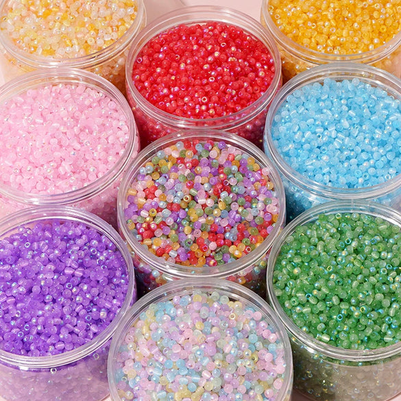 Wholesale Beaded Bracelet Accessories Glass Glaze Round Bead Elegant Style Handmade