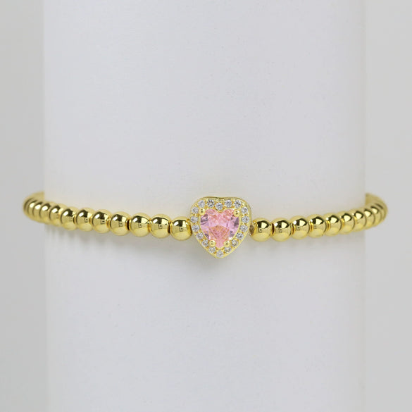 Wholesale Beaded Bracelet Copper Electroplated Twelve Constellations Style For Women