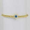 Wholesale Beaded Bracelet Copper Electroplated Twelve Constellations Style For Women