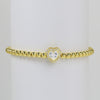 Wholesale Beaded Bracelet Copper Electroplated Twelve Constellations Style For Women