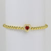 Wholesale Beaded Bracelet Copper Electroplated Twelve Constellations Style For Women