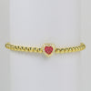 Wholesale Beaded Bracelet Copper Electroplated Twelve Constellations Style For Women