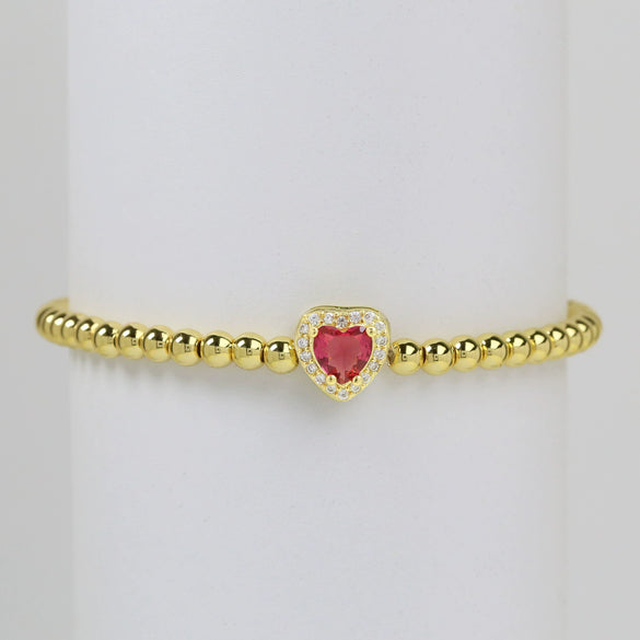 Wholesale Beaded Bracelet Copper Electroplated Twelve Constellations Style For Women