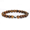 Wholesale Beaded Bracelet Copper Geometric Dripping Oil Style Unisex