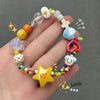 Wholesale Beaded Bracelet Mixed Materials Handmade Sweet Stars Animal Zodiac Bow Insect Cartoon Characters Leaf Rhombus Geometric For Women