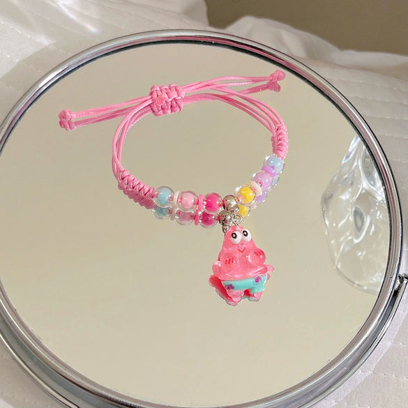 Wholesale Beaded Bracelet Mixed Materials Handmade Sweet Stars Animal Zodiac Bow Insect Cartoon Characters Leaf Rhombus Geometric For Women