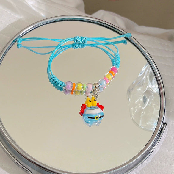 Wholesale Beaded Bracelet Mixed Materials Handmade Sweet Stars Animal Zodiac Bow Insect Cartoon Characters Leaf Rhombus Geometric For Women