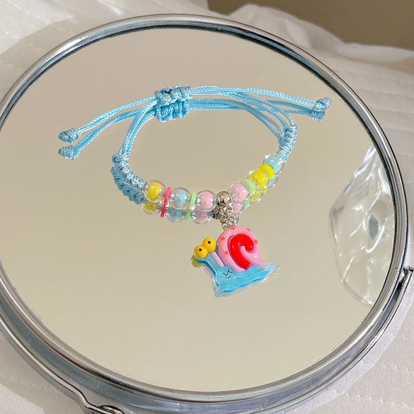 Wholesale Beaded Bracelet Mixed Materials Handmade Sweet Stars Animal Zodiac Bow Insect Cartoon Characters Leaf Rhombus Geometric For Women