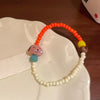 Wholesale Beaded Bracelet Mixed Materials Handmade Sweet Stars Animal Zodiac Bow Insect Cartoon Characters Leaf Rhombus Geometric For Women