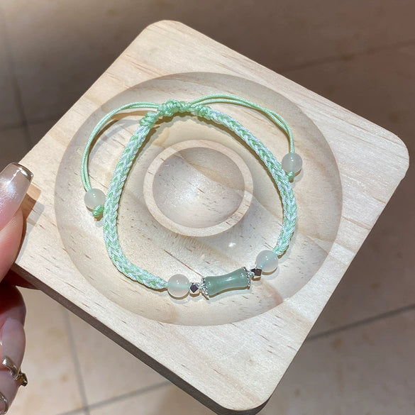 Wholesale Beaded Bracelet Mixed Materials Handmade Sweet Stars Animal Zodiac Bow Insect Cartoon Characters Leaf Rhombus Geometric For Women