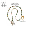 Wholesale Beaded Chain Necklace Handmade With Baroque Pearl African Pine Crystal Egg Yolk Tong Copper Geometric Design For Women