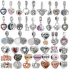 Wholesale Beaded Crystal Pendant Jewelry With Totem Pattern And Electroplating Treatment For Bracelet Accessories