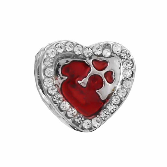 Wholesale Beaded Crystal Pendant Jewelry With Totem Pattern And Electroplating Treatment For Bracelet Accessories