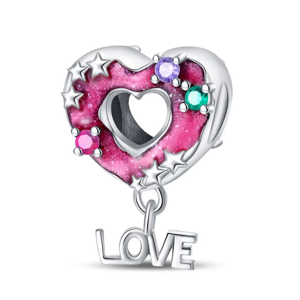 Wholesale Beaded Dessert Macaron Charm Bead Accessories Bracelet Silver Plated Dripping Oil