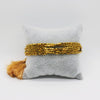 Wholesale Beaded Hand Woven Bohemian Tassel Bracelet Glass Glaze Drop Shape Geometric Style Unisex
