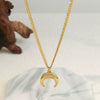 Wholesale Beaded Necklace Natural Stone Pendant Retro Geometric Handmade Style